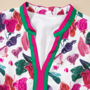  Tropical Bloom Bliss Mini Dress