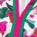  Tropical Bloom Bliss Mini Dress
