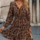  Cocoa Meadow Tiered Dress