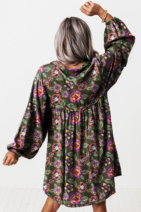 Wild Bloom Boho Dress