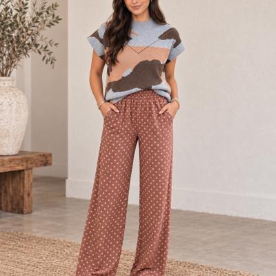 Retro Dot Easy Pants