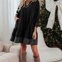 Midnight Whisper Stitch Dress