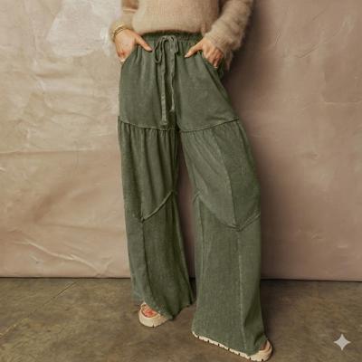 Olive Drift Patchwork Lounge Pant