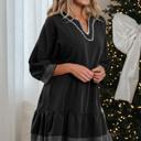  Midnight Whisper Stitch Dress