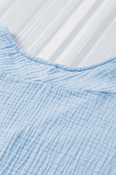 Serenade Crinkle Dolman Cotton Top