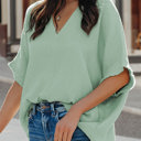  Serenade Crinkle Dolman Cotton Top