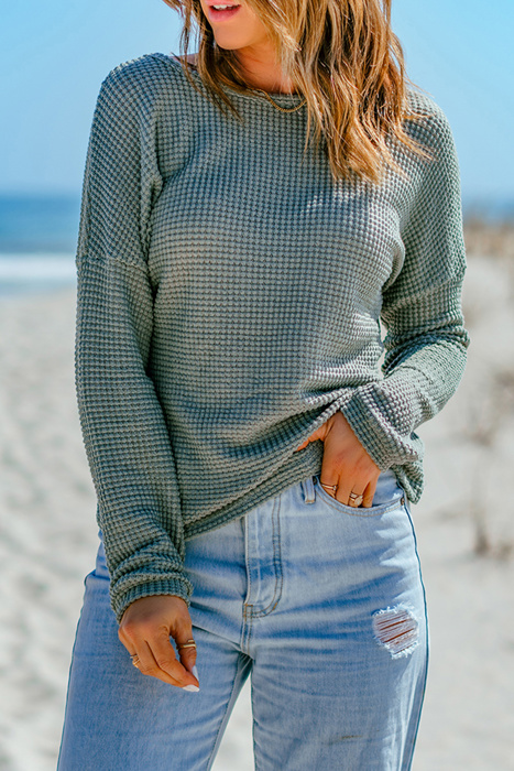 Meadow Mist Waffle Top