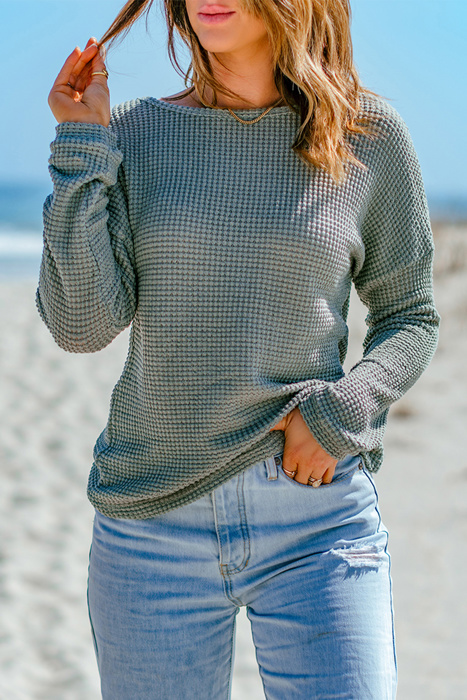 Meadow Mist Waffle Top