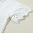  Lace Whisper Crinkle Blouse