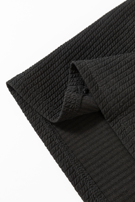 Urban Texture Waffle Knit Top