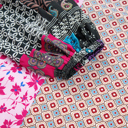  Boho Patchwork Tie Blouse