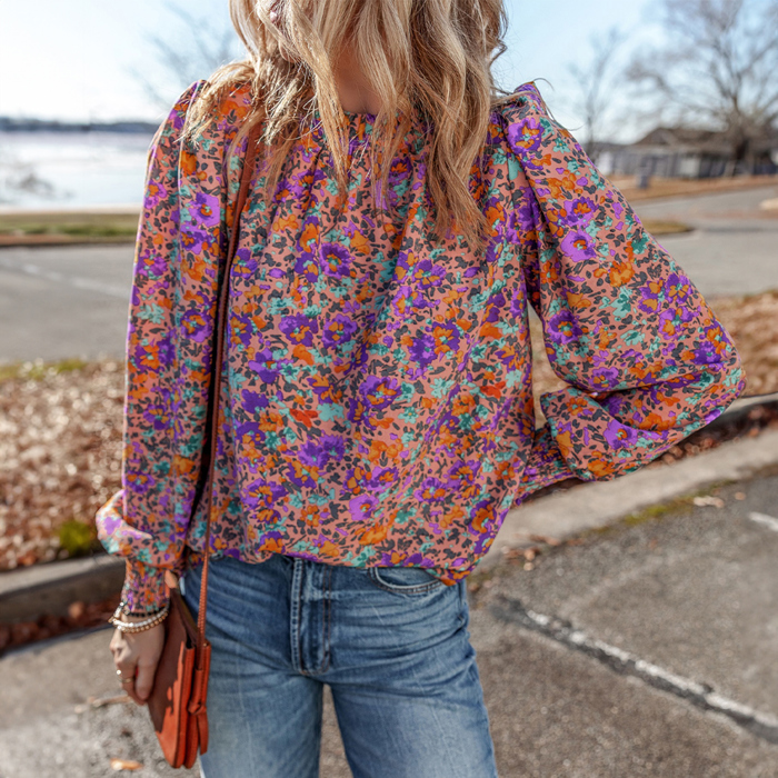 Sunset Meadow Blouse