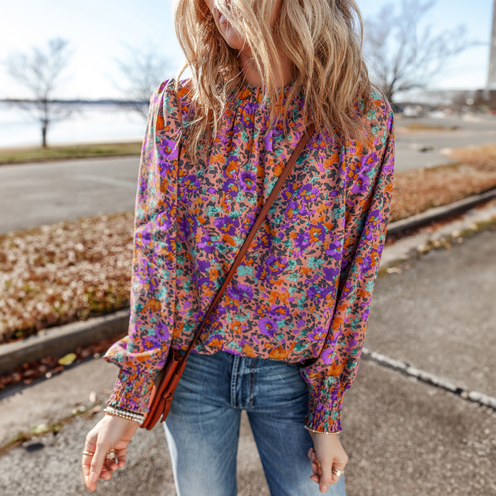 Sunset Meadow Blouse