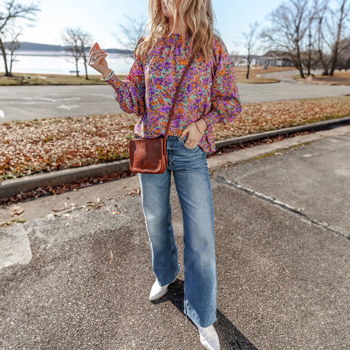 Sunset Meadow Blouse