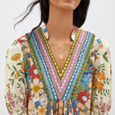  Meadow Embroidered Peasant Blouse