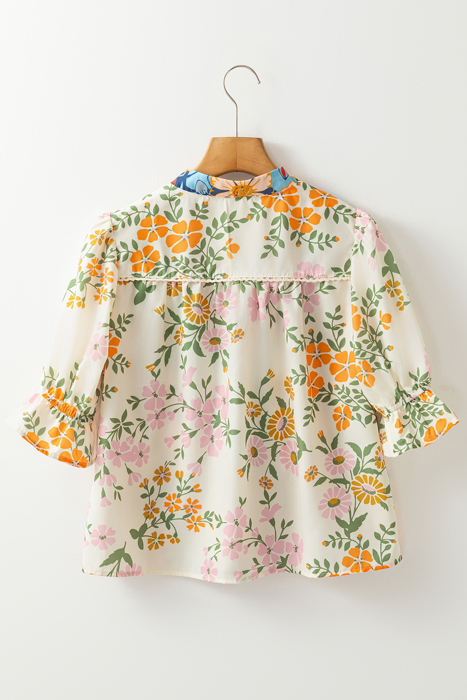 Meadow Embroidered Peasant Blouse