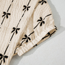  Bow Bliss Crinkle Top