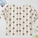  Bow Bliss Crinkle Top