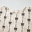  Bow Bliss Crinkle Top