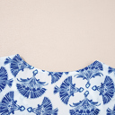  Azure Medallion Tassel Top
