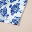  Azure Medallion Tassel Top