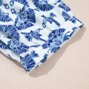  Azure Medallion Tassel Top