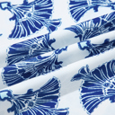  Azure Medallion Tassel Top