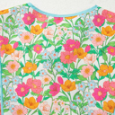  Meadow Glow Tie-Front Blouse