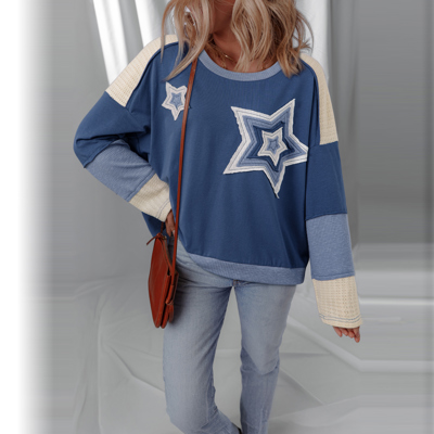 Starlight Patchwork Pullover
