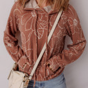  Rust Blossom Hoodie