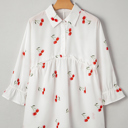  Cherry Whisper Babydoll Blouse