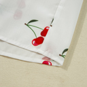  Cherry Whisper Babydoll Blouse