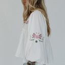  Wildflower Whimsy Peasant Top