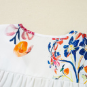  Bohemian Blossom Tassel Blouse