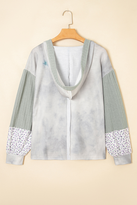 Meadow Blossom Patchwork Hoodie