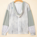  Meadow Blossom Patchwork Hoodie