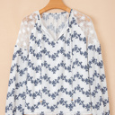  Midnight Bloom Embroidered Blouse