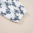  Midnight Bloom Embroidered Blouse