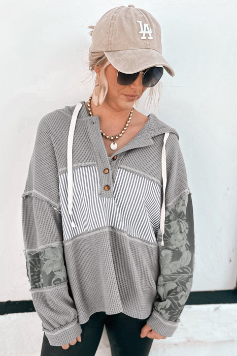 Urban RemiWaffle Knit Hoodie