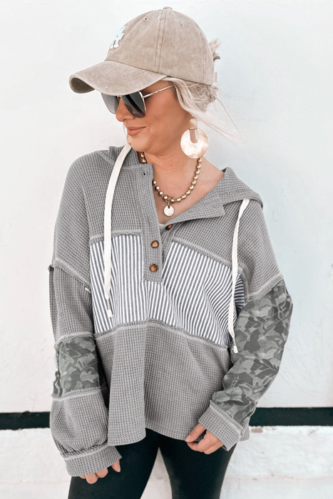 Urban RemiWaffle Knit Hoodie