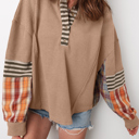  Rustic Patchwork Henley