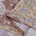  Paisley Patchwork Waffle Top