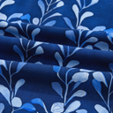  Cobalt Leaf Whisper Blouse