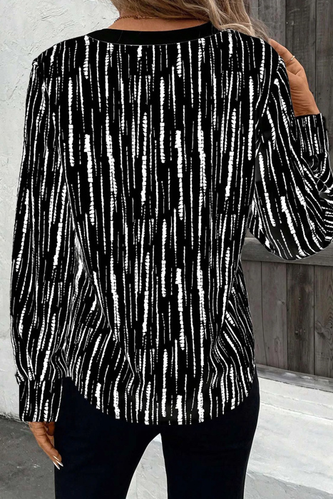 Midnight Streak Blouse