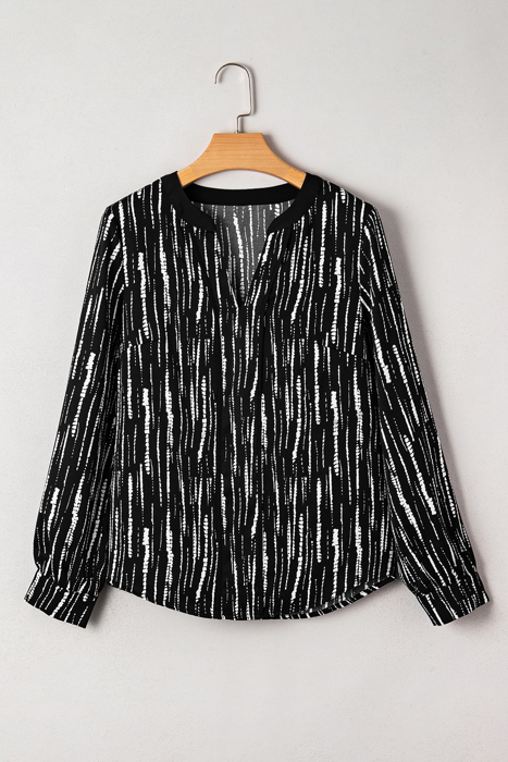 Midnight Streak Blouse