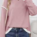  Rosa Glow Contrast Top