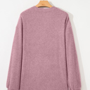  Misty Pink Knit Henley