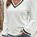  Urban Edge Waffle Knit Top