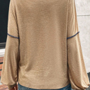  Golden Horizon Patchwork Top