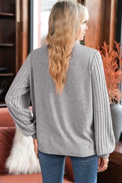 Lace & Cozy Dream Knit Top